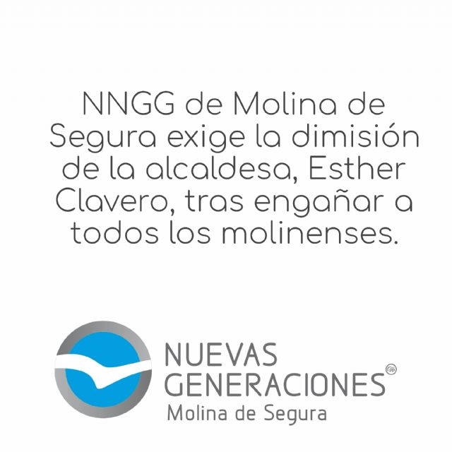 NNGG de Molina de Segura exige la dimisión de la alcaldesa tras engañar a todos los molinense - 1, Foto 1