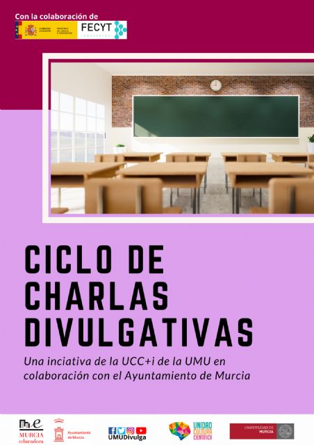 Vuelven las charlas divulgativas de la UMU y el Ayuntamiento de Murcia para llevar la ciencia a los institutos - 1, Foto 1