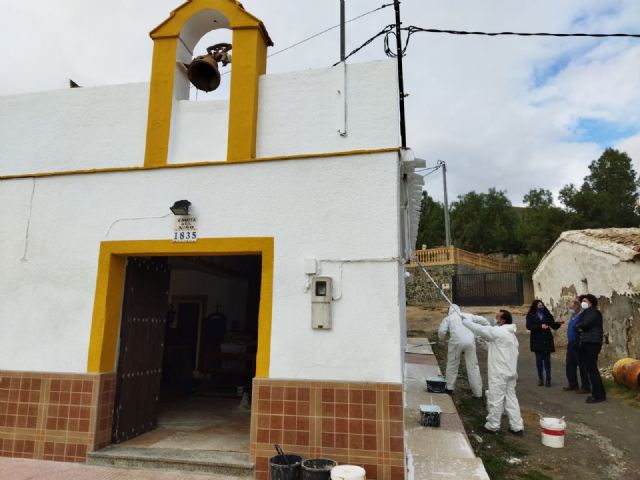 La alcaldesa, María Ángeles Túnez, visita las obras de la Ermita del Niño - 2, Foto 2