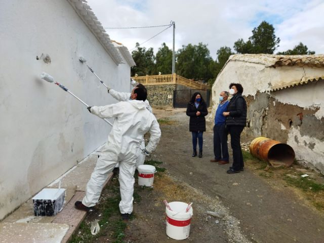 La alcaldesa, María Ángeles Túnez, visita las obras de la Ermita del Niño - 3, Foto 3