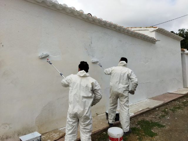 La alcaldesa, María Ángeles Túnez, visita las obras de la Ermita del Niño - 4, Foto 4