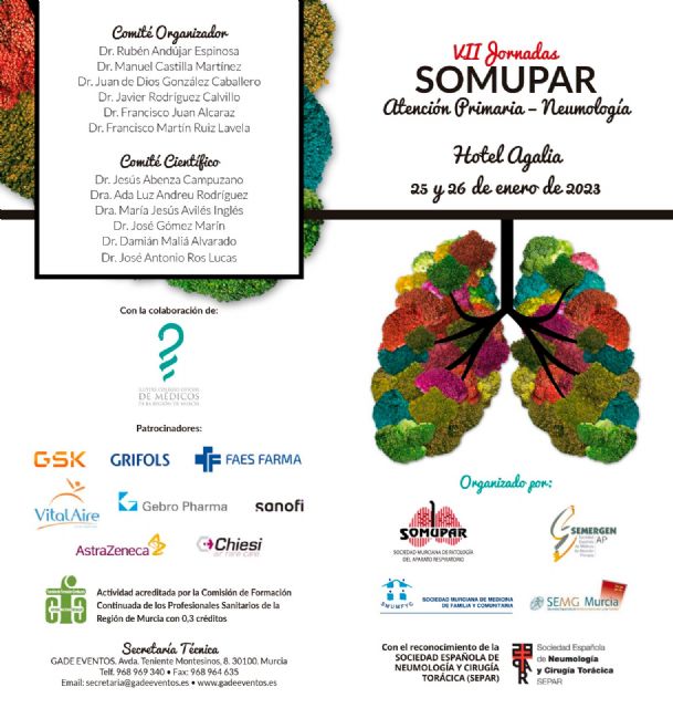 Las VII Jornadas de Atención Primaria y Neumología pondrán el foco en el asma, tratamientos y la atención a los pacientes - 1, Foto 1