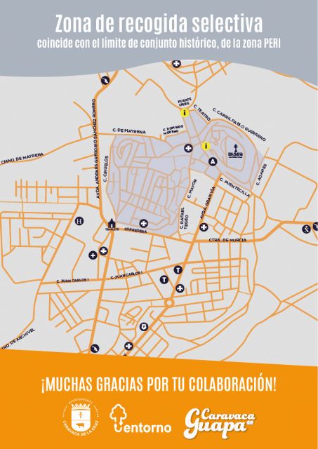 El Ayuntamiento de Caravaca de  inicia un proyecto piloto para favorecer la recogida selectiva de residuos puerta a puerta en el casco histórico - 4, Foto 4