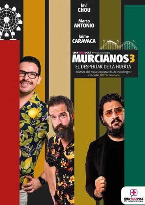 Jaime Caravaca, Javi Chou y Marco Antonio presentan MURCIANOS 3: EL DESPERTAR DE LA HUERTA el viernes 26 de enero en el Teatro Villa de Molina - 1, Foto 1