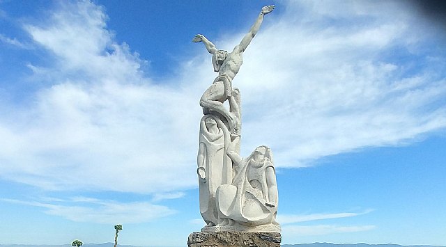 El PP pide declarar Bien de Interés Cultural (BIC) el conjunto escultórico del Vía Crucis de La Santa - 1, Foto 1