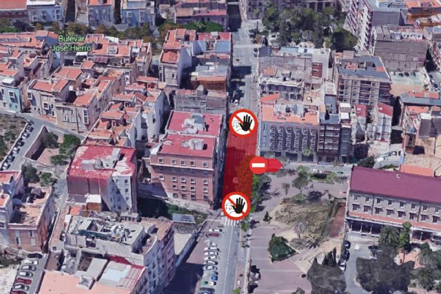 Corte de tráfico este domingo en la calle San Diego de Cartagena - 1, Foto 1