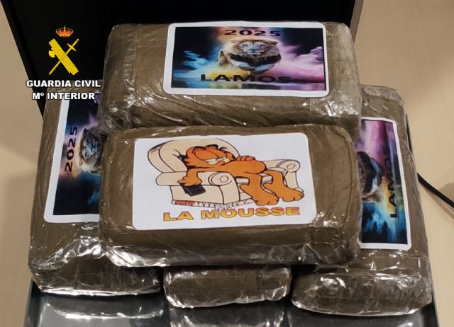 La Guardia Civil interviene en Murcia un transporte de hachís - 4, Foto 4