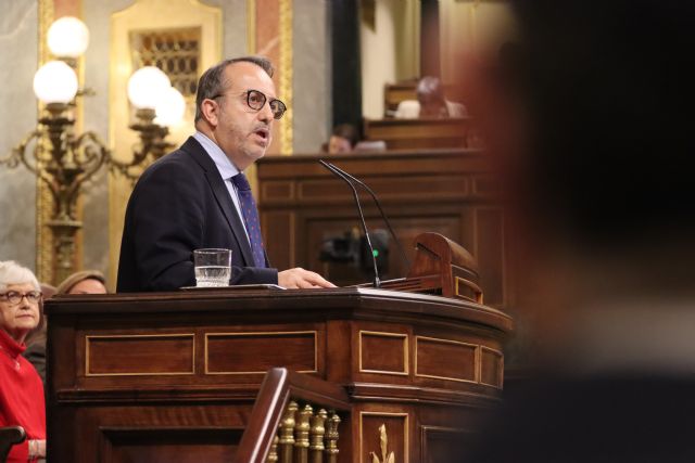 Joaquín Martínez: Los diputados del PP de López Miras no votaron en contra del Gobierno, votaron en contra de los españoles y de la Región de Murcia - 1, Foto 1