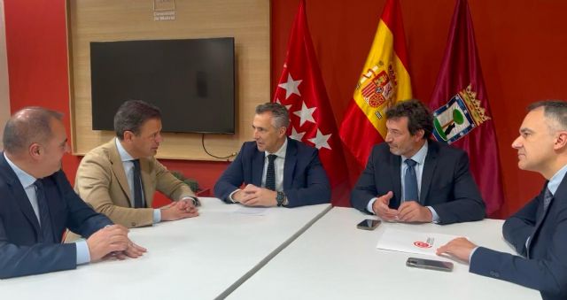 Reunión de los consejeros de la Región de Murcia y la Comunidad de Madrid sobre mejoras para las policías locales - 1, Foto 1