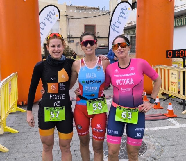 Jesús Montoya y Eva Maza, ambos del Triatlón Archena Sipcam, reinan en Calasparra - 2, Foto 2