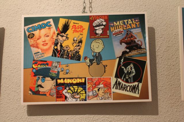 La muestra 'Esto no es un comic' se expone en la Casa de Cultura de Bullas - 1, Foto 1