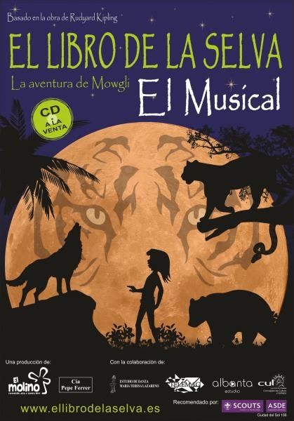 El Teatro Circo Apolo acerca la aventura de Mowgli con el musical El Libro de la Selva - 1, Foto 1