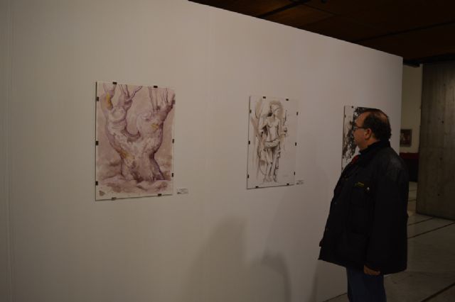 El Colegio de Arquitectos acoge una exposición de pintura realizada con vino - 2, Foto 2