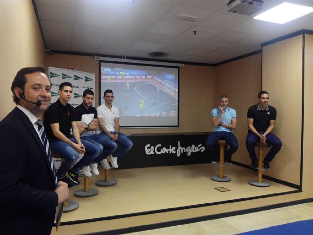 El Corte Inglés rinde Homenaje a los Campeones de Europa de ElPozo Murcia F.S. - 2, Foto 2