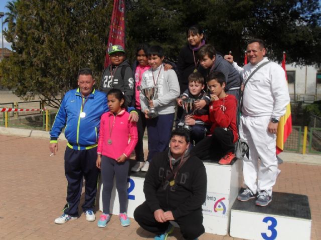 The CEIP "Santiago" of Totana became champion in the Regional Final Petanque School Sports, Foto 2