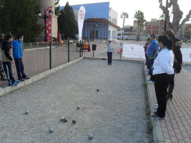 The CEIP "Santiago" of Totana became champion in the Regional Final Petanque School Sports, Foto 3