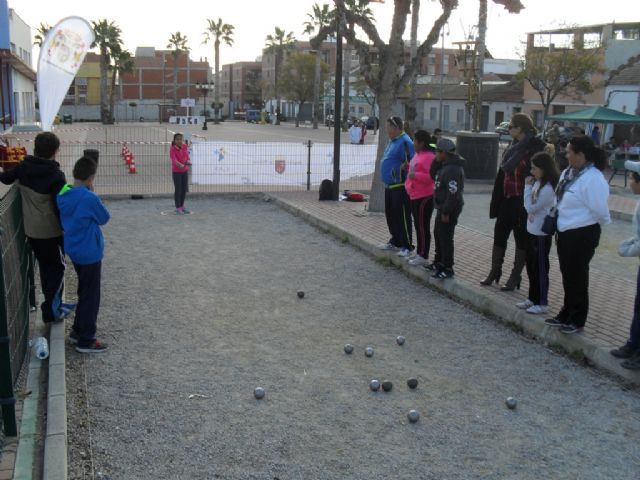 The CEIP "Santiago" of Totana became champion in the Regional Final Petanque School Sports, Foto 4
