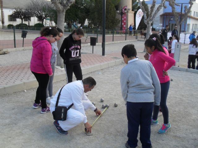 The CEIP "Santiago" of Totana became champion in the Regional Final Petanque School Sports, Foto 6