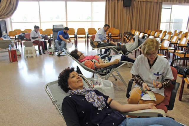 Más de 30 lumbrerenses participan en la convocatoria extraordinaria de donación de sangre en Puerto Lumbreras - 2, Foto 2