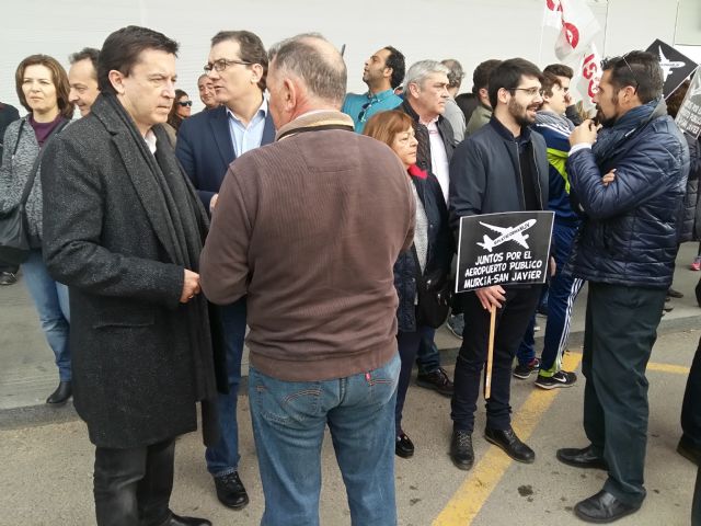 Ciudadanos apoya el mantenimiento del aeropuerto de San Javier “una infraestructura rentable y con un funcionamiento modélico” - 1, Foto 1