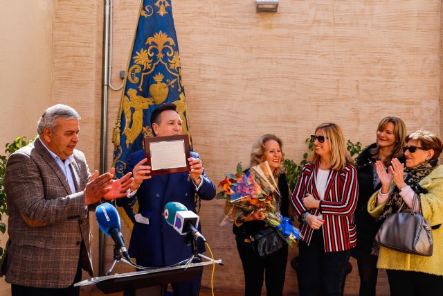 El Paso Azul inaugura un monumento en honor a los cuadrigueros azules, pioneros en la Semana Santa de Lorca - 2, Foto 2