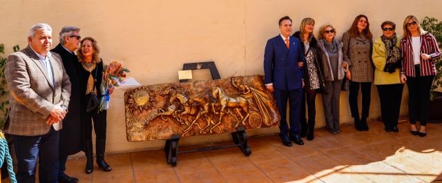 El Paso Azul inaugura un monumento en honor a los cuadrigueros azules, pioneros en la Semana Santa de Lorca - 3, Foto 3