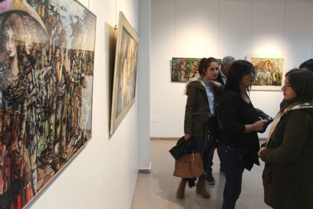 La pintora alhameña Pepi Cava expone 