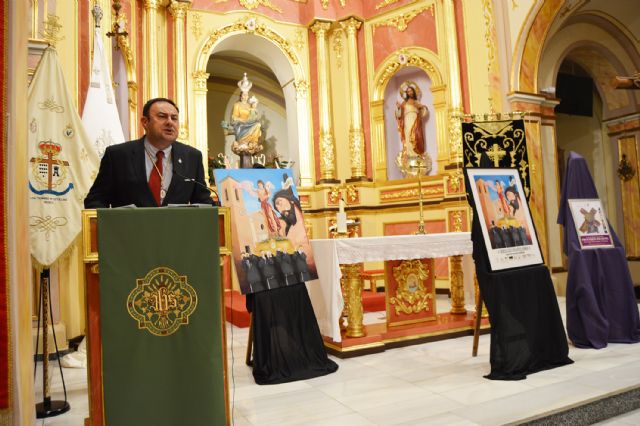 El Cristo Crucificado y el arcángel San Miguel, protagonistas del cartel de la Semana Santa 2020 - 4, Foto 4
