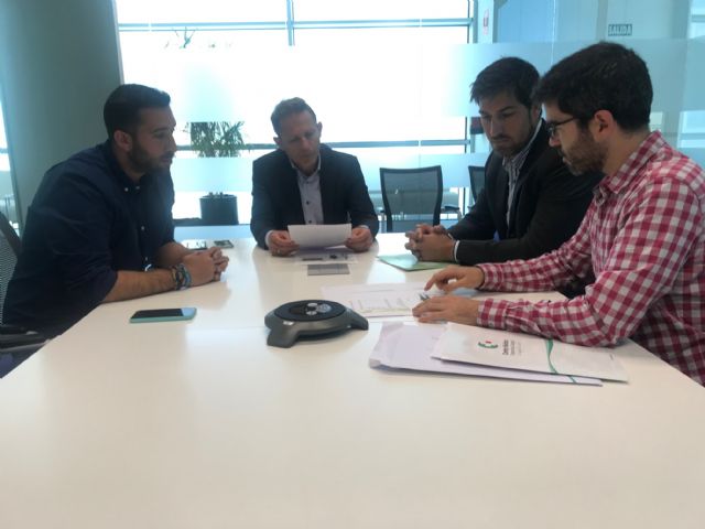 El Alcalde recibe al decano de la facultad de Ciencias del Deporte de la Universidad de Murcia - 2, Foto 2
