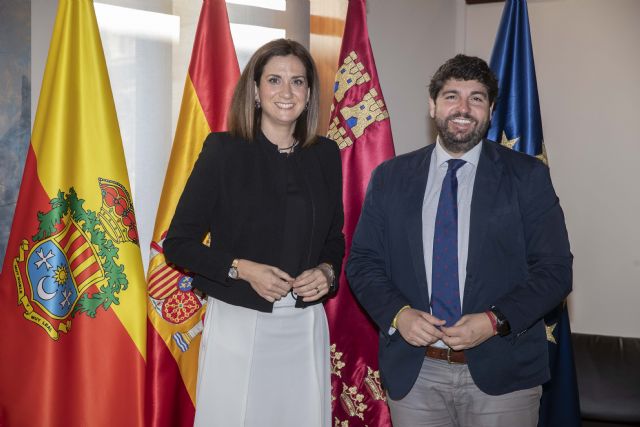 López Miras y la alcaldesa de Archena avanzan en asuntos prioritarios como las infraestructuras y el turismo de salud - 2, Foto 2