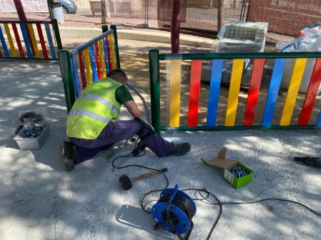 Los vecinos de La Ñora disfrutarán en primavera del renovado Jardín Calle Río Ebro - 3, Foto 3
