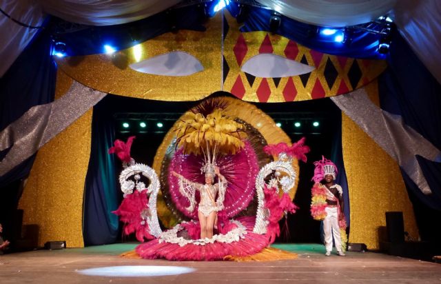La comparsa Río consigue su cuarto título consecutivo de Reina del Carnaval de Santiago de la Ribera con la Musa Elena Rodríguez - 1, Foto 1