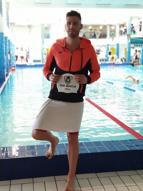 El nadador Roberto Veiga, último fichaje del SOS Murcia, se hace con tres récords absolutos de la Región - 1, Foto 1