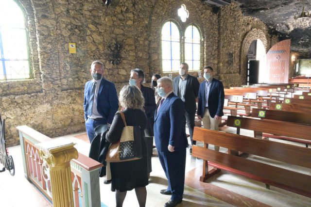 El Secretario de Estado de Turismo y el Delegado del Gobierno en la Región de Murcia visitaron ayer el Santuario de Ntra. Sra. de la Esperanza - 3, Foto 3