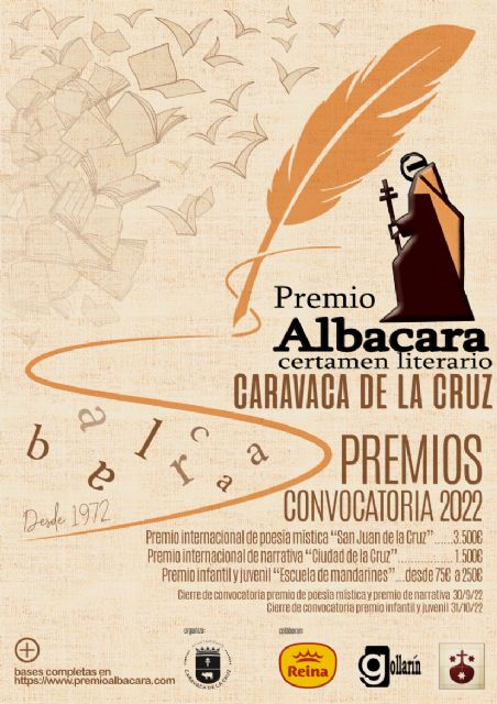 Abierta la convocatoria de 2022 para participar en el Certamen Literario Albacara de Caravaca de la Cruz - 1, Foto 1