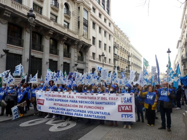 8.000 Técnicos Sanitarios de toda España se manifiestan en Madrid - 1, Foto 1