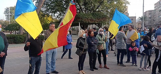 Los ucranianos residentes en Murcia muestran su apoyo a sus compatriotas - 4, Foto 4