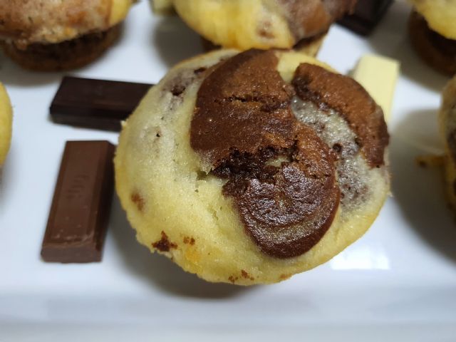 Receta. ¡Receta de magdalenas marmoladas a los tres chocolates! - 4, Foto 4