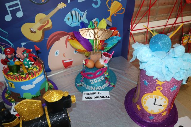 El colegio Joaquín Tendero realiza una exposición de sombreros carnavaleros - 2, Foto 2