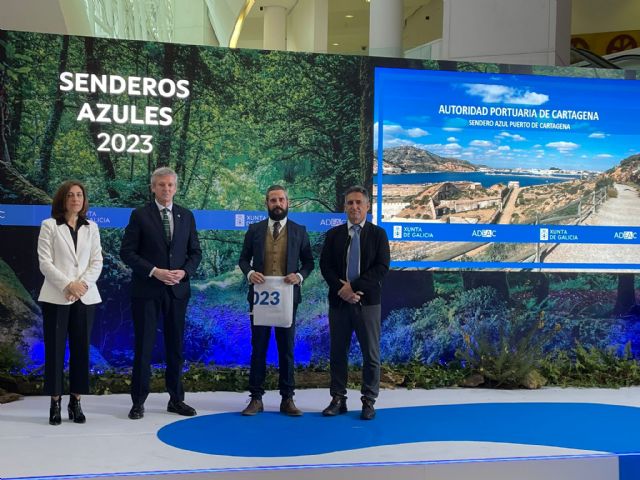 La Autoridad Portuaria de Cartagena recibe el distintivo de calidad de Sendero Azul Puerto de Cartagena - 2, Foto 2