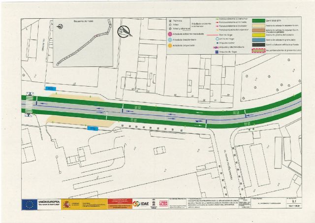 El Plan de Movilidad deja en mitad de la acera farolas y paradas de autobús - 1, Foto 1