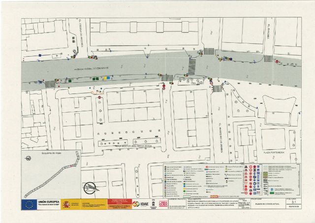 El Plan de Movilidad deja en mitad de la acera farolas y paradas de autobús - 2, Foto 2