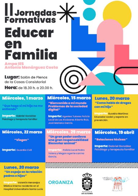 Charlas formativas para aprender a 'Educar en Familia' en Los Alcázares - 2, Foto 2