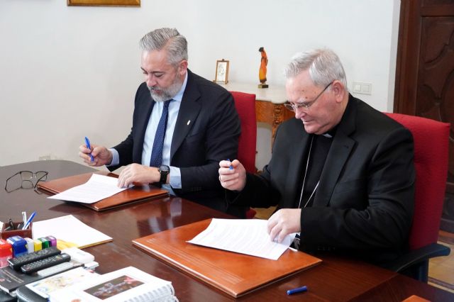 El Ayuntamiento colaborará en la restauración de las cornisas de la fachada de la Iglesia Parroquial de Santomera - 2, Foto 2