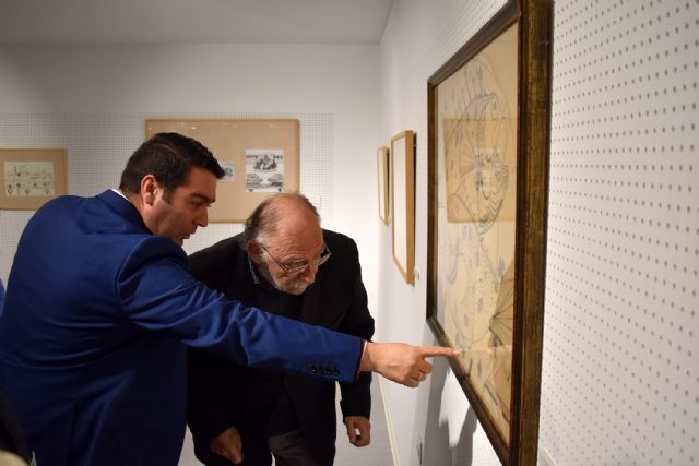 Las Torres de Cotillas ofrece una muestra de los dibujos e ilustraciones del reconocido artista murciano Hernández Carpe - 1, Foto 1
