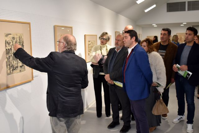 Las Torres de Cotillas ofrece una muestra de los dibujos e ilustraciones del reconocido artista murciano Hernández Carpe - 2, Foto 2