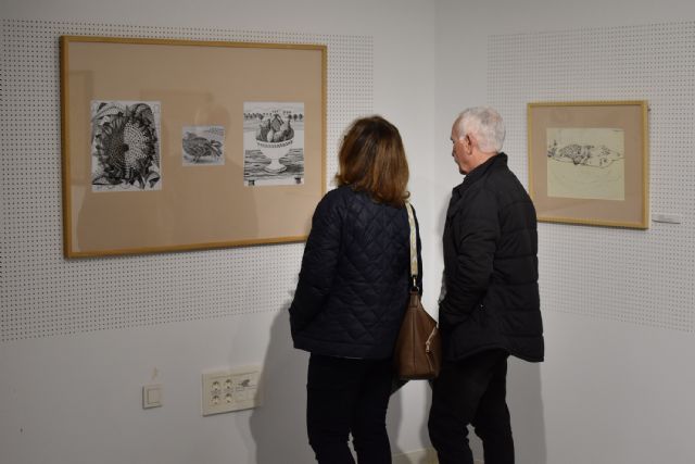 Las Torres de Cotillas ofrece una muestra de los dibujos e ilustraciones del reconocido artista murciano Hernández Carpe - 4, Foto 4