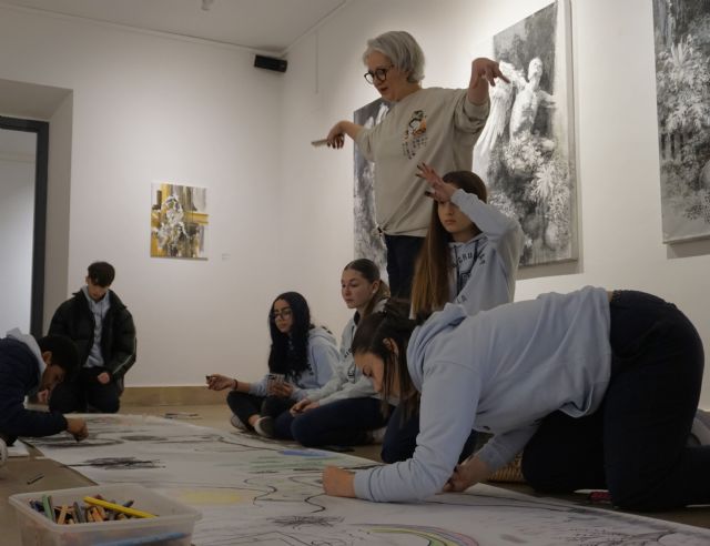 Museo Cristóbal Gabarrón visibiliza el 4º aniversario de la invasión de Ucrania con una acción artística - 2, Foto 2