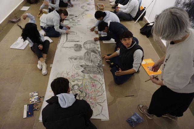 Museo Cristóbal Gabarrón visibiliza el 4º aniversario de la invasión de Ucrania con una acción artística - 5, Foto 5