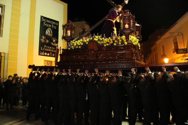El Nazareno protagonizó la noche de Miércoles Santo en Puerto Lumbreras 2016 - 1, Foto 1
